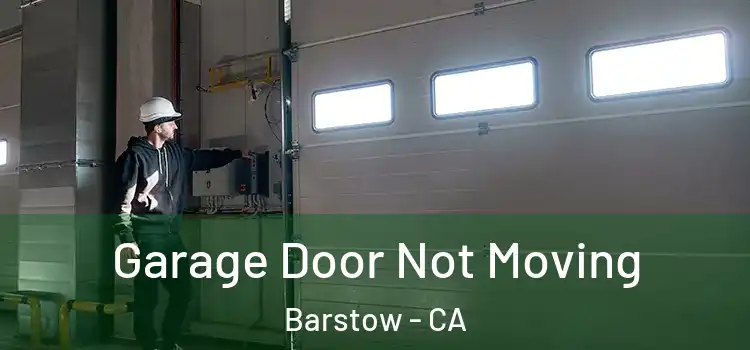  Garage Door Not Moving Barstow - CA